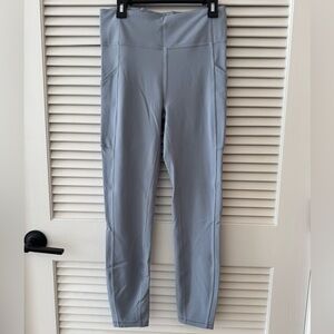 LULULEMON | invigorate high-rise tight 25” in chambray (light blue) size 6